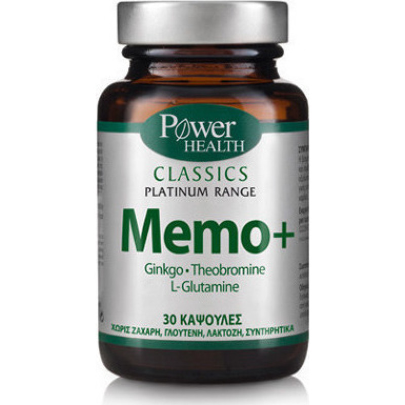 POWER HEALTH CLASSICS PLATINUM MEMO 30TABS
