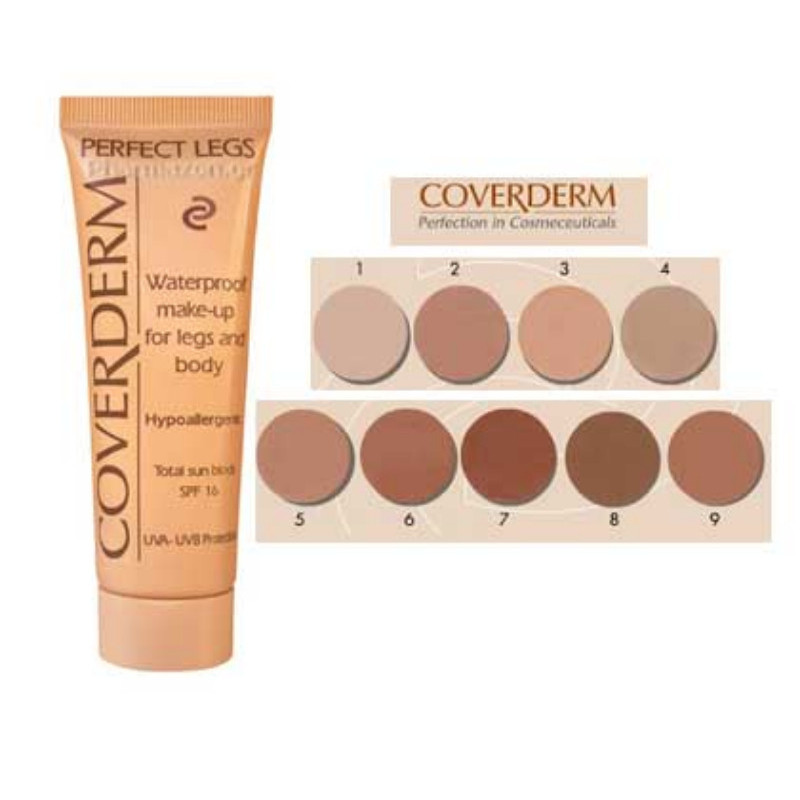 COVERDERM PERFECT LEGS No8 SPF16 50ML