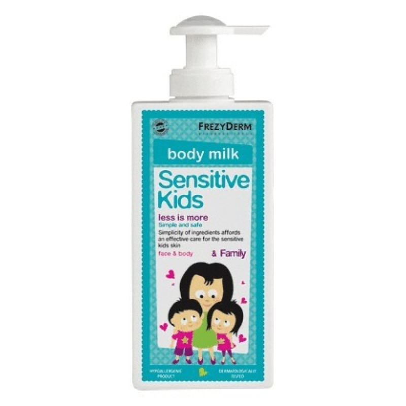 FREZYDERM SENSITIVE KIDS & FAMILY BODY MILK 200ML