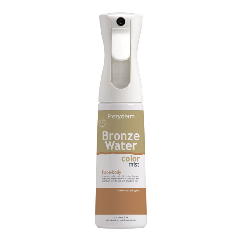 FREZYDERM BRONZE WATER COLOR MIST AYTOΜΑΥΡΙΣΤΙΚΟ SPRAY300ML