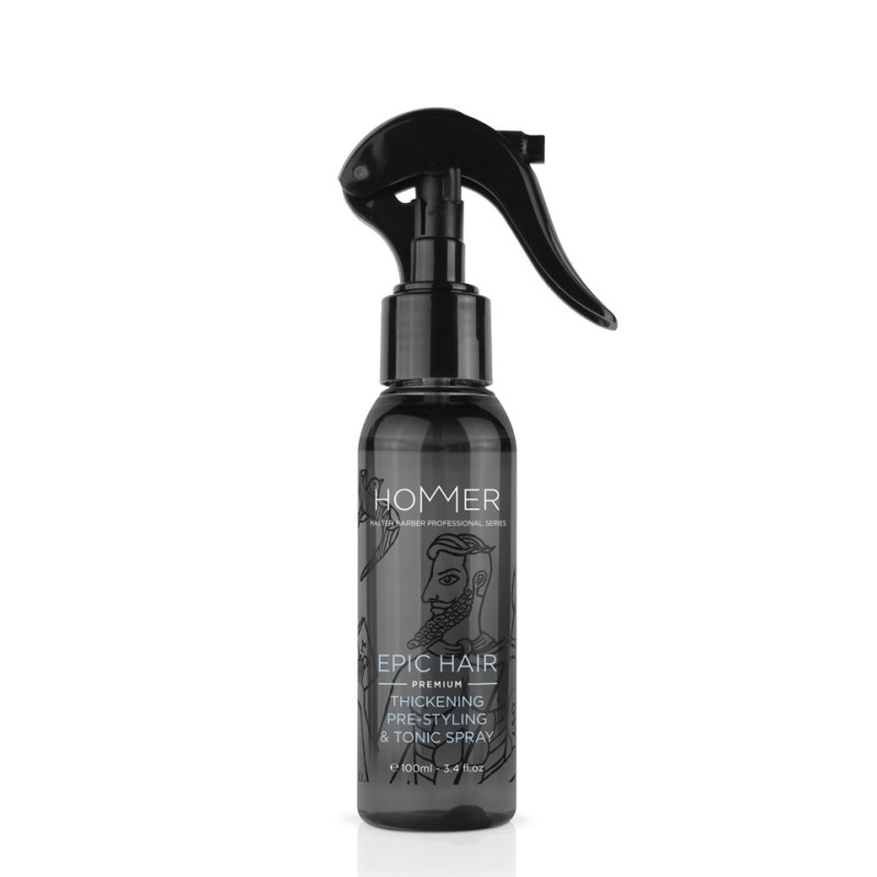 HOMMER 3-IN-1 HAIR THICKENING, PRE-STYLING & TONIC SPRAY 100 ML