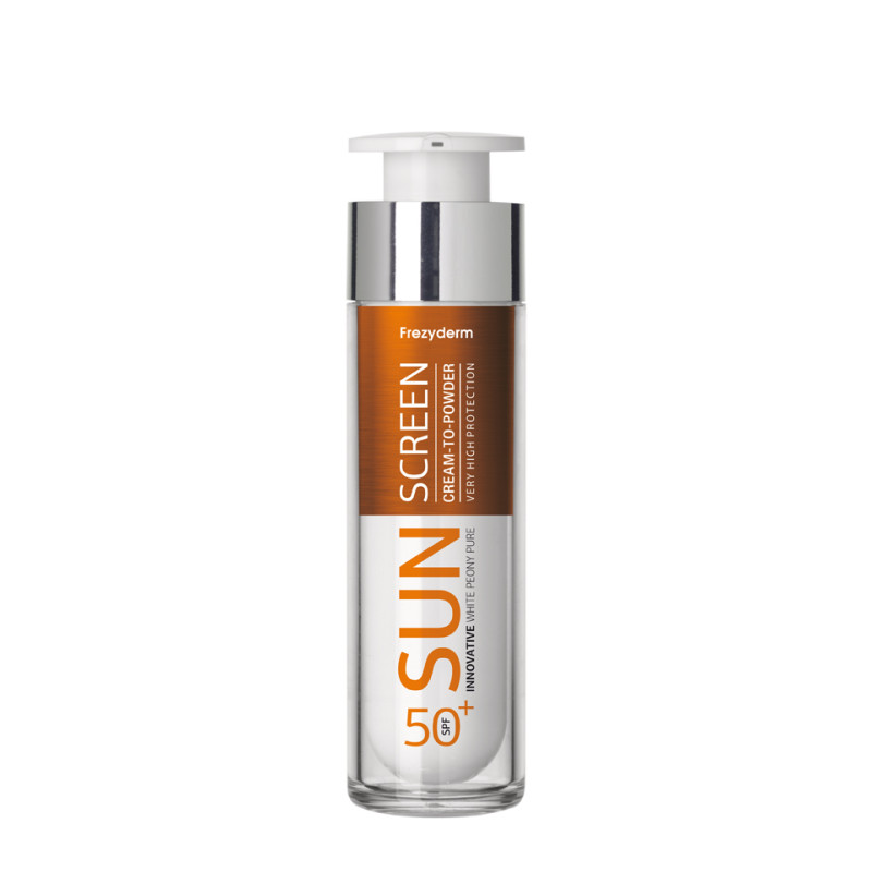 Frezyderm Sun Screen Cream to Powder Vitamin D Like Αντηλιακή Κρέμα Προσώπου SPF50+ 50ml