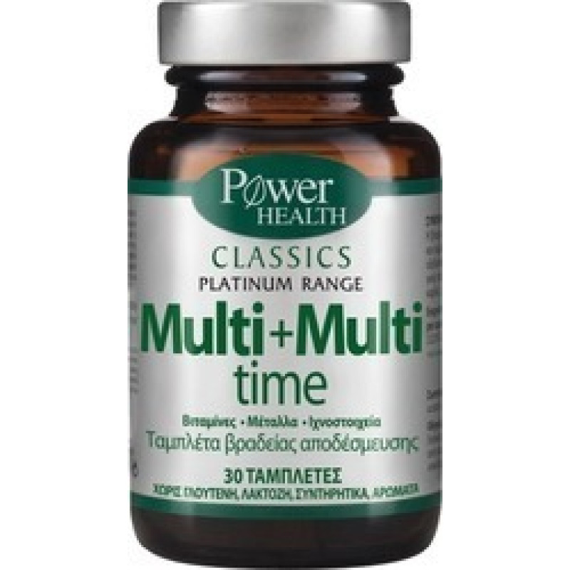 POWER HEALTH CLASSICS PLATINUM MULTI MULTI TIME 30 TABS