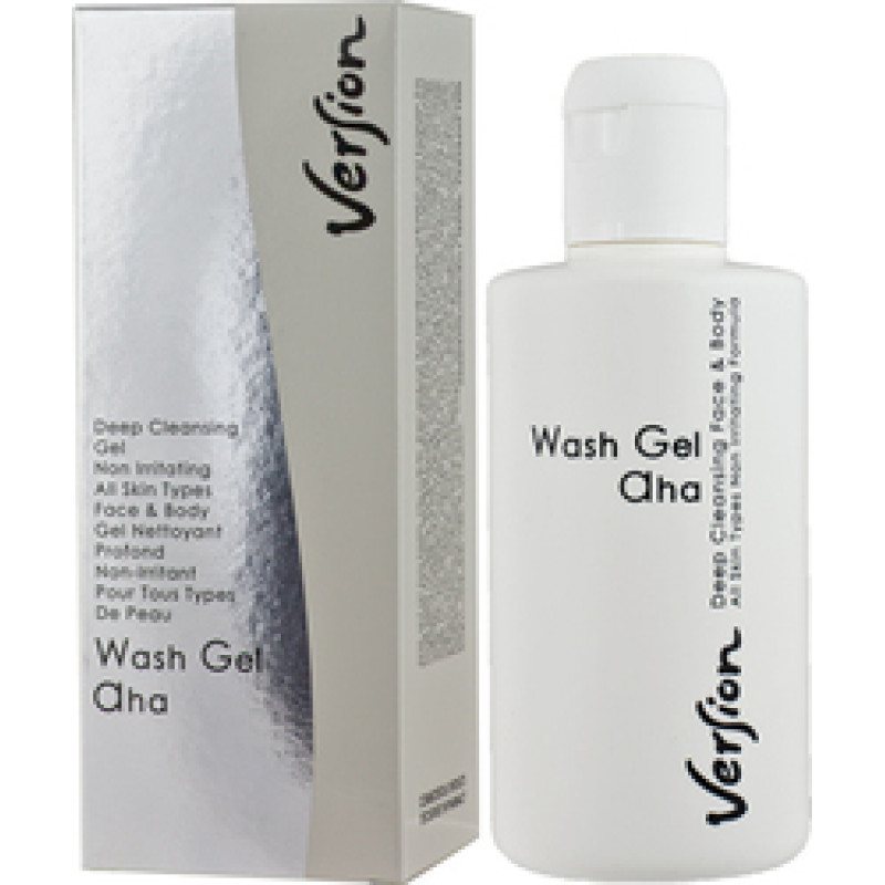 VERSION WASH GEL AHA, 200 ml