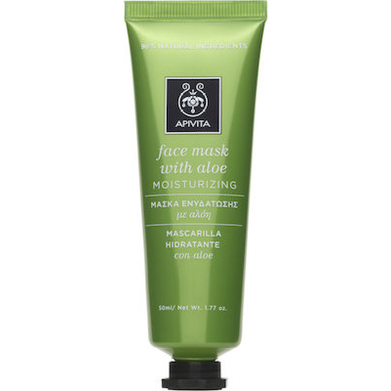 APIVITA FACE MASK WITH ALOE 50ML