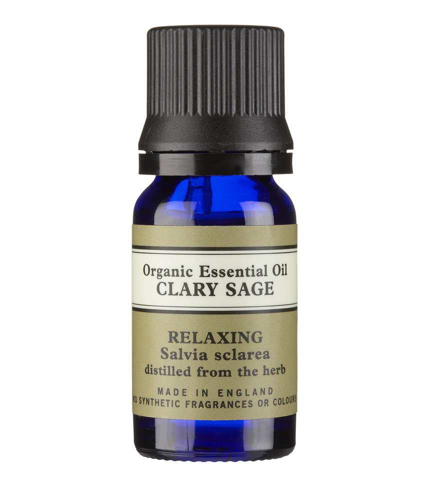 NEAL'S YARD REMEDIES ORGANIC ESSENTIAL OIL CLARY SAGE RELAXING 10ML