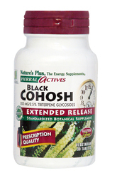 NATURE'S PLUS EXTENDED RELEASE BLACK COHOSH 200 MG 30 VTABS