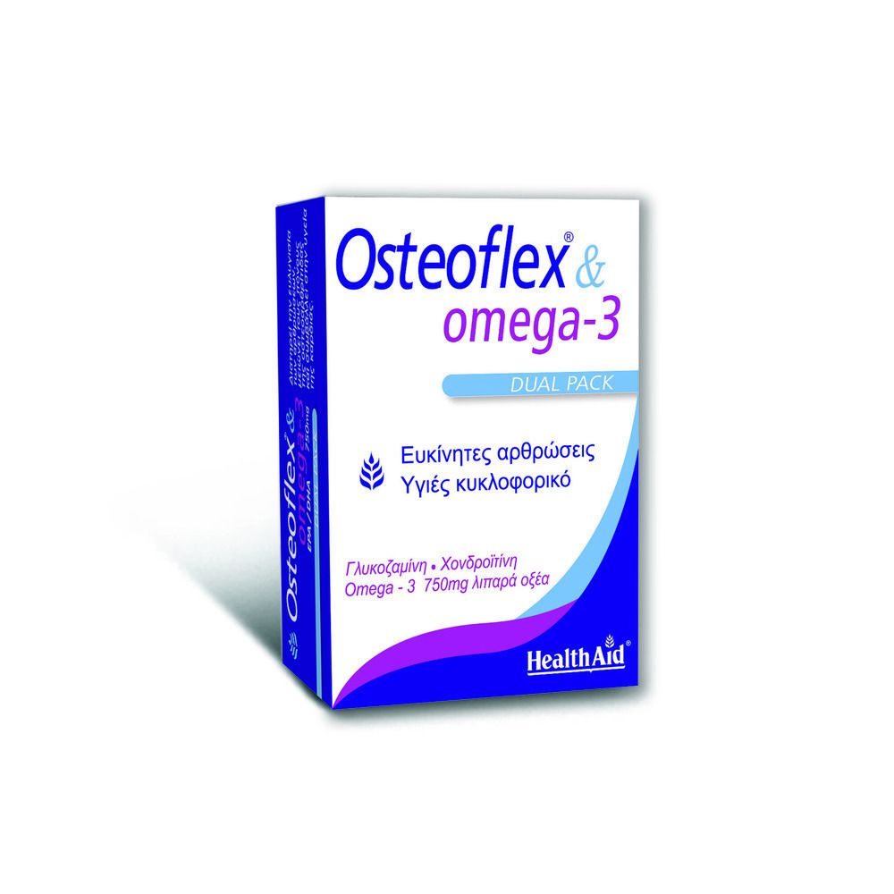 HEALTH AID PROMO OSTEOFLEX&OMEGA 3 DUO 60 CAPSULES
