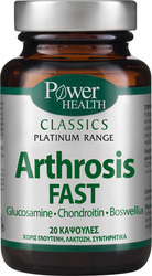 POWER HEALTH CLASSICS PLATINUM ARTHROSIS FAST 20 CAPS