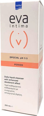 Intermed Eva Intima Wash Special pH 3.5 Υγρό Καθαρισμού της Ευαίσθητης Περιοχής με Ενισχυμένη Αποσμητική Δράση 250ml.